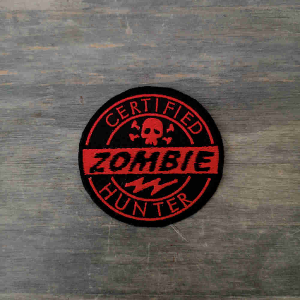Parche zombie certified hunter_S