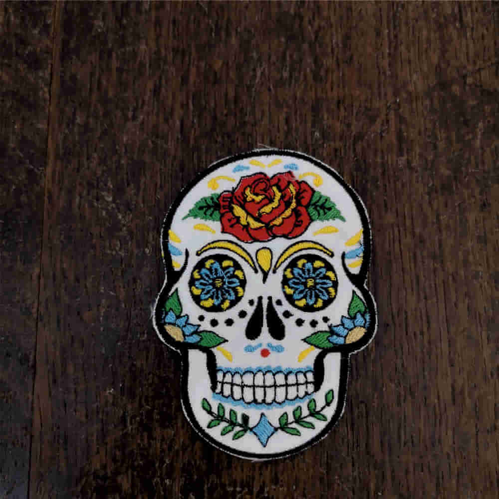 Parche Calavera mexico