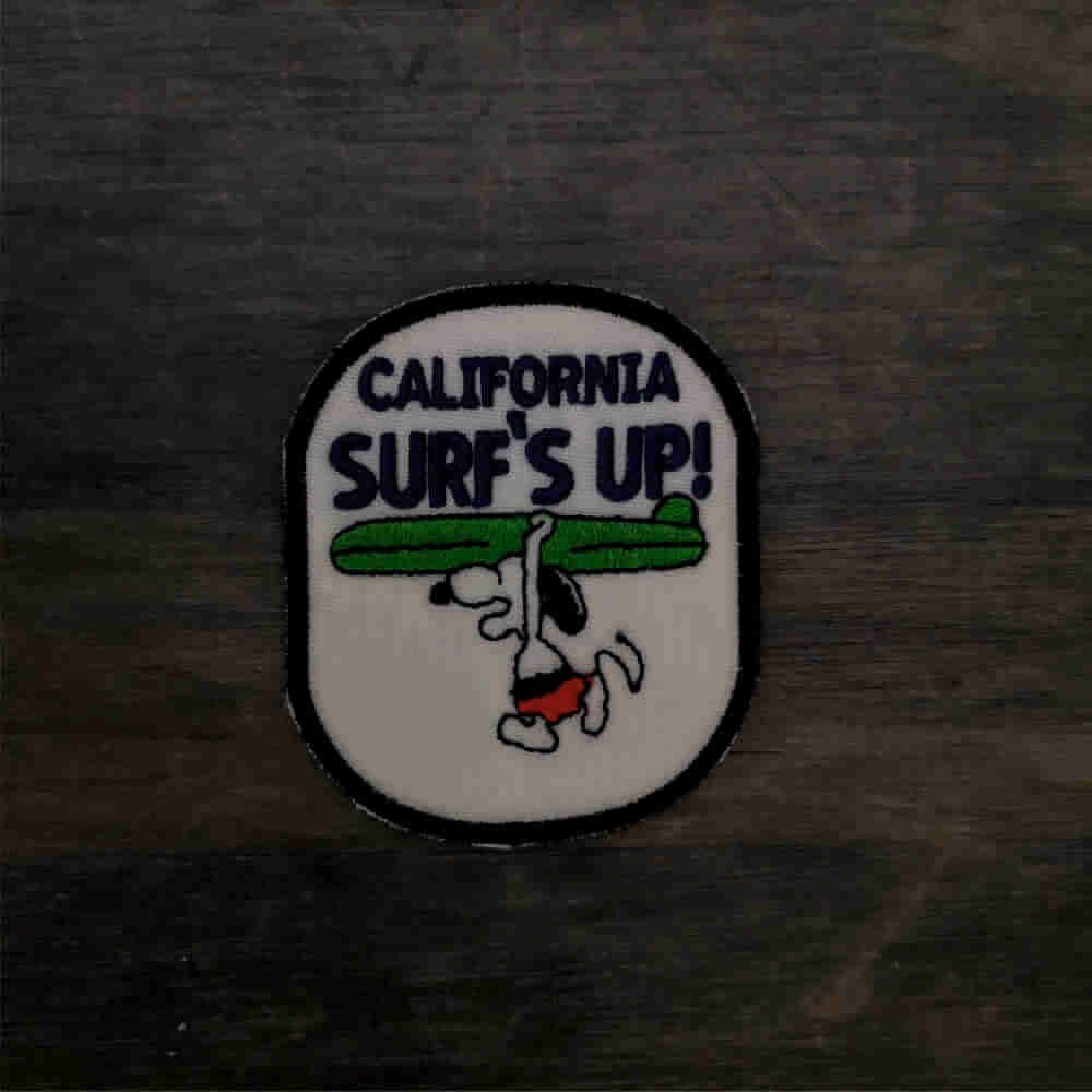 Parche Snoopy california surfs up