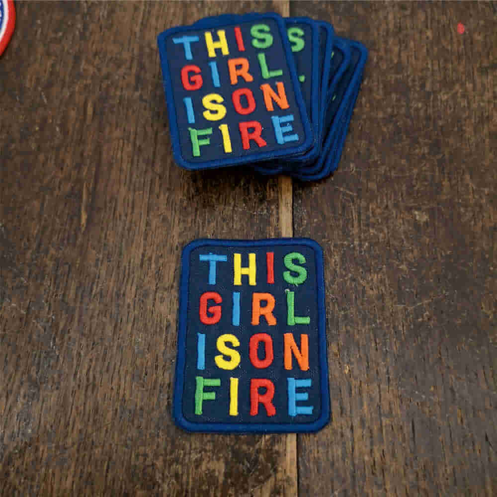 Parche This girl is on fire