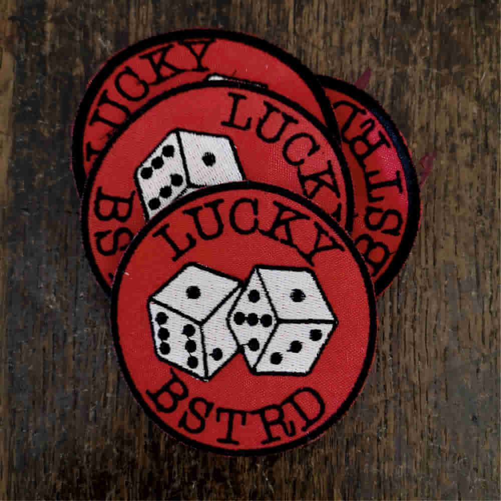 Parche Lucky bastard