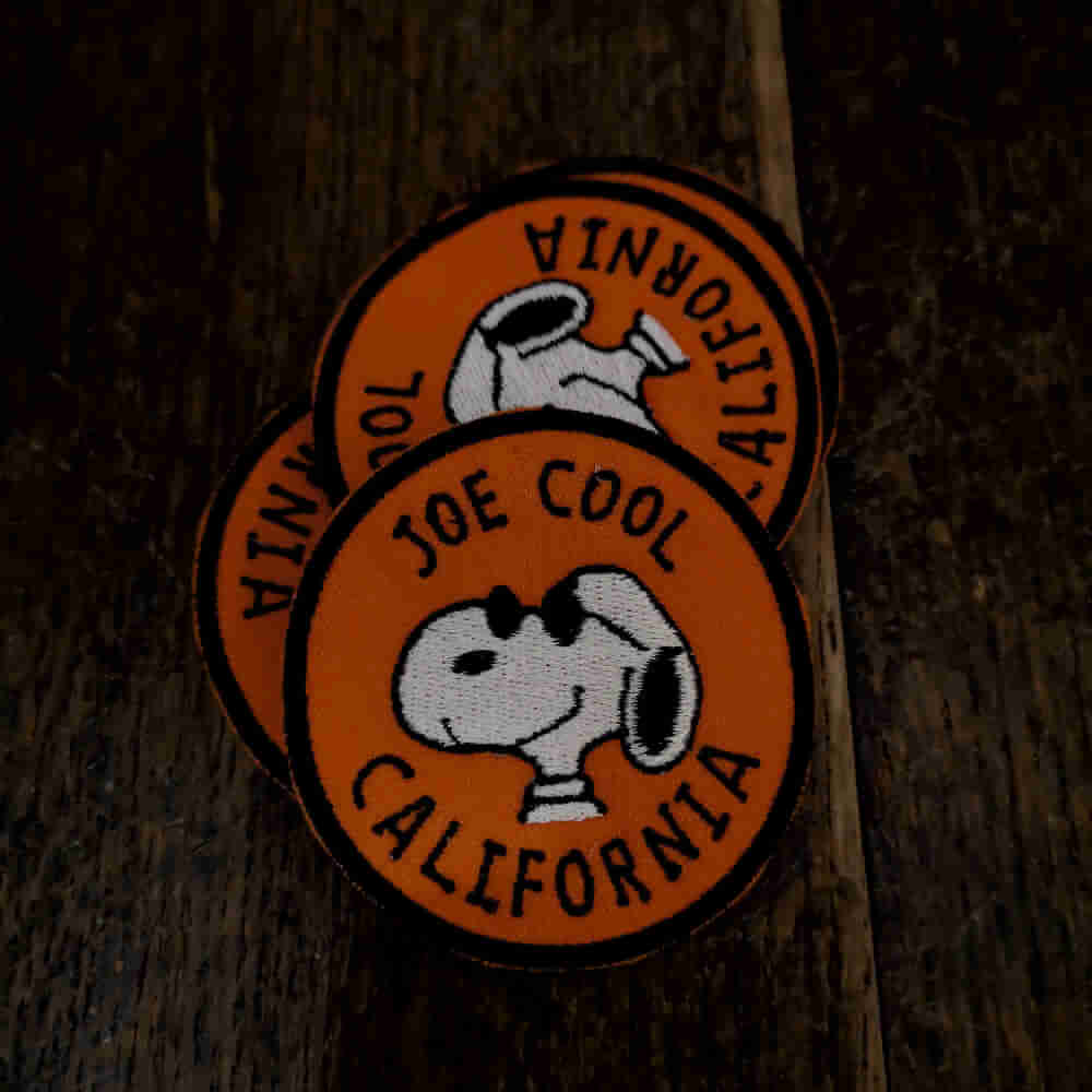 Parche Snoopy joe cool california