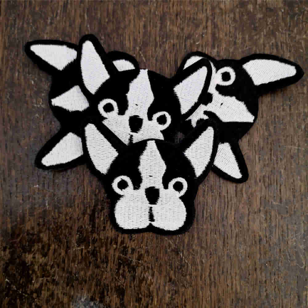 Parche Buldog frances grupo