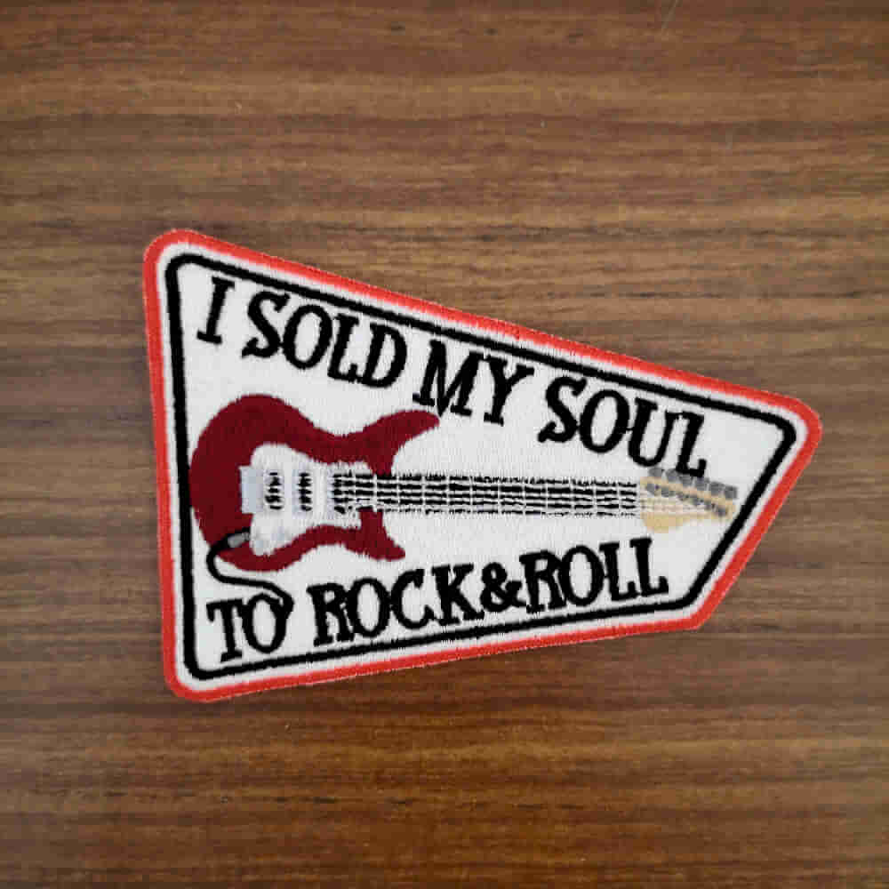 Parche I sold my soul to rock&roll