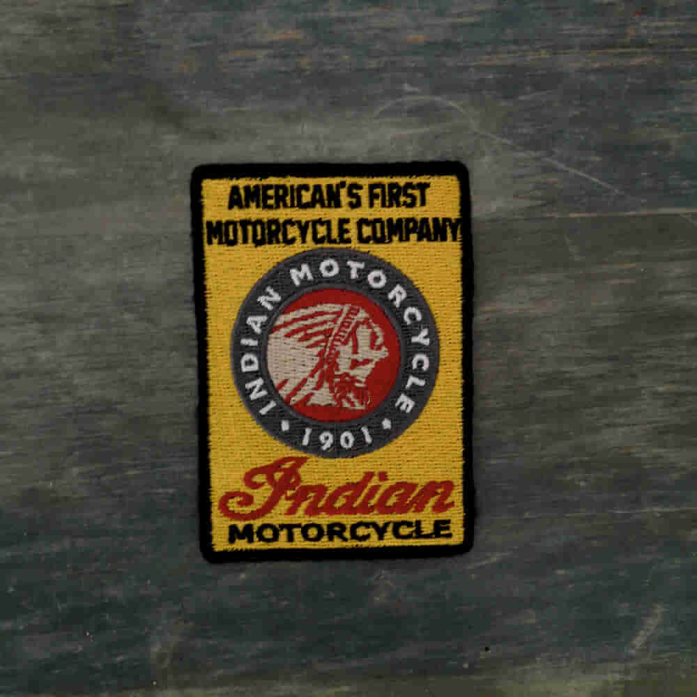 Parche Indian motorcycle