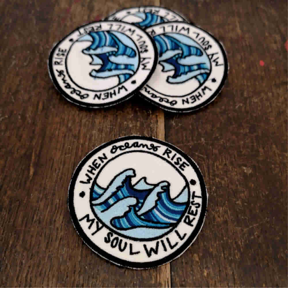 Parche Ocean rise my soul