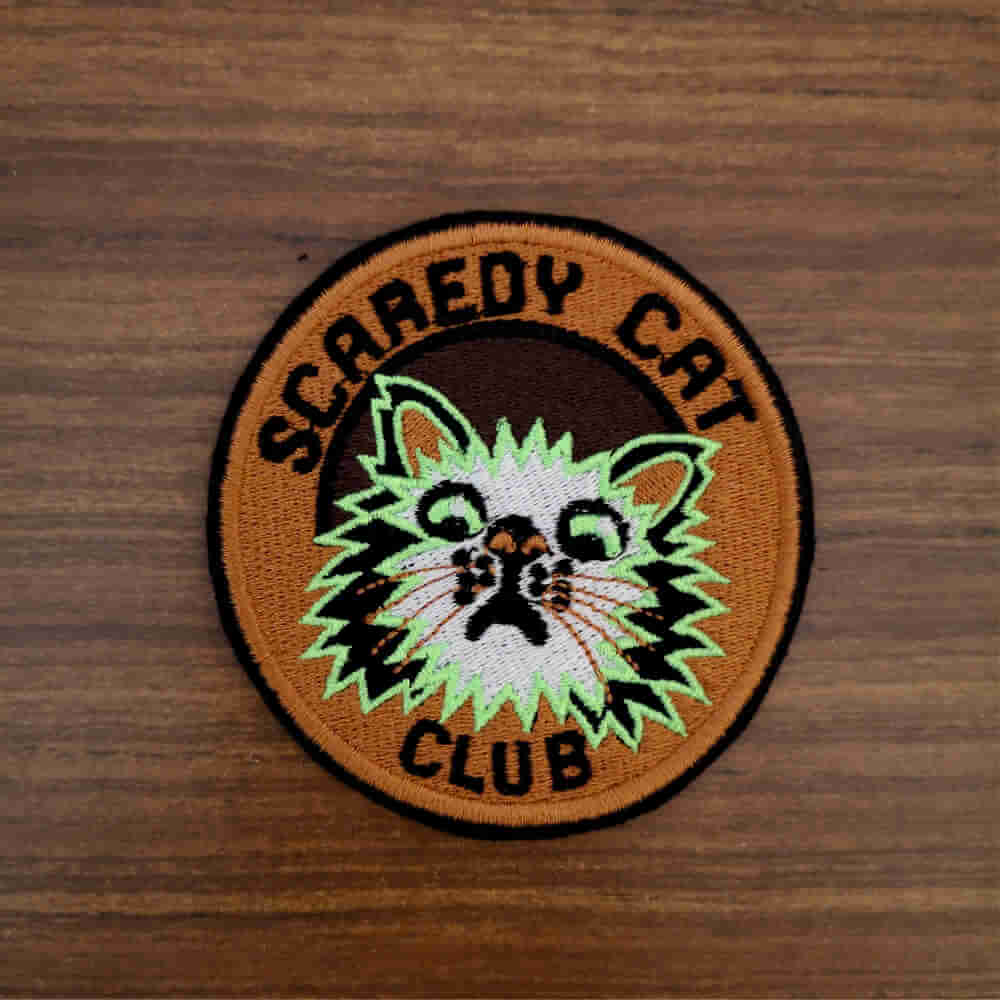 Parche Scaredy cat