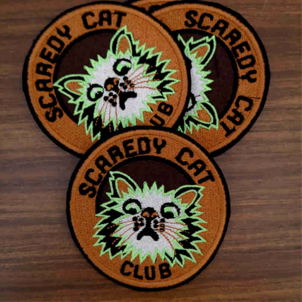 Parche Scaredy the cat