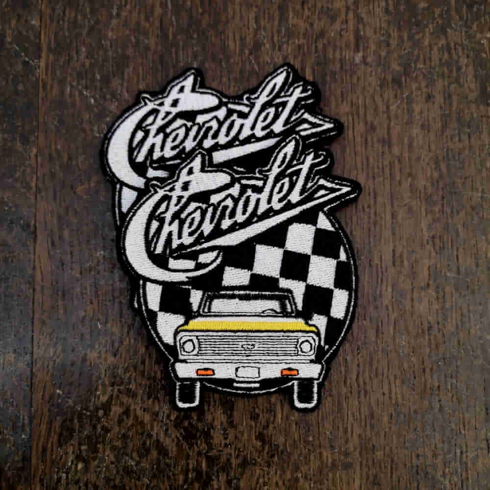 Parche chevrolet truck amarillo grupo
