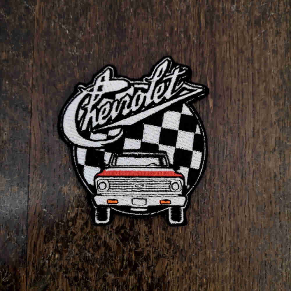 Parche Chevrolet truck rojo