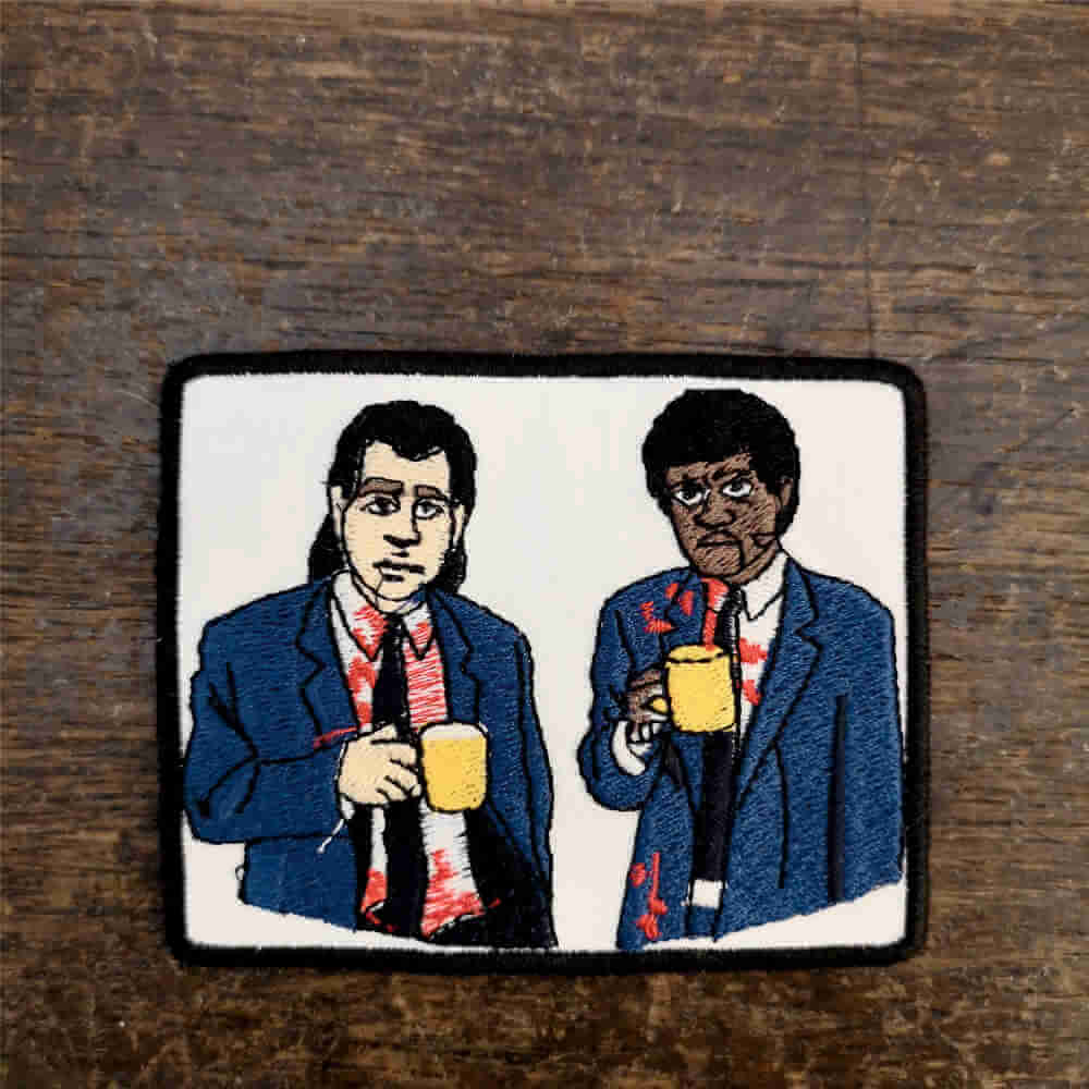 Parche Pulp fiction travolta jackson