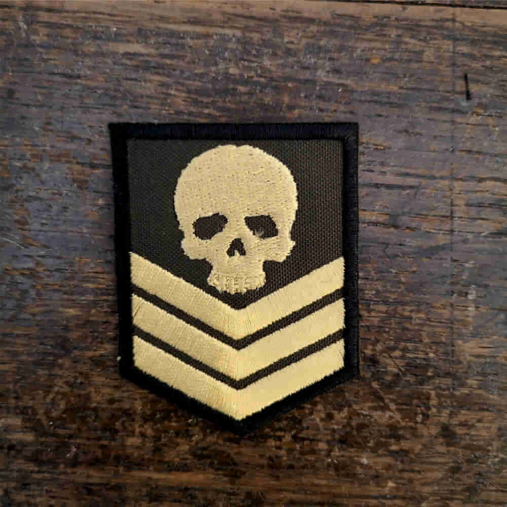 Parche Insignia militar calavera