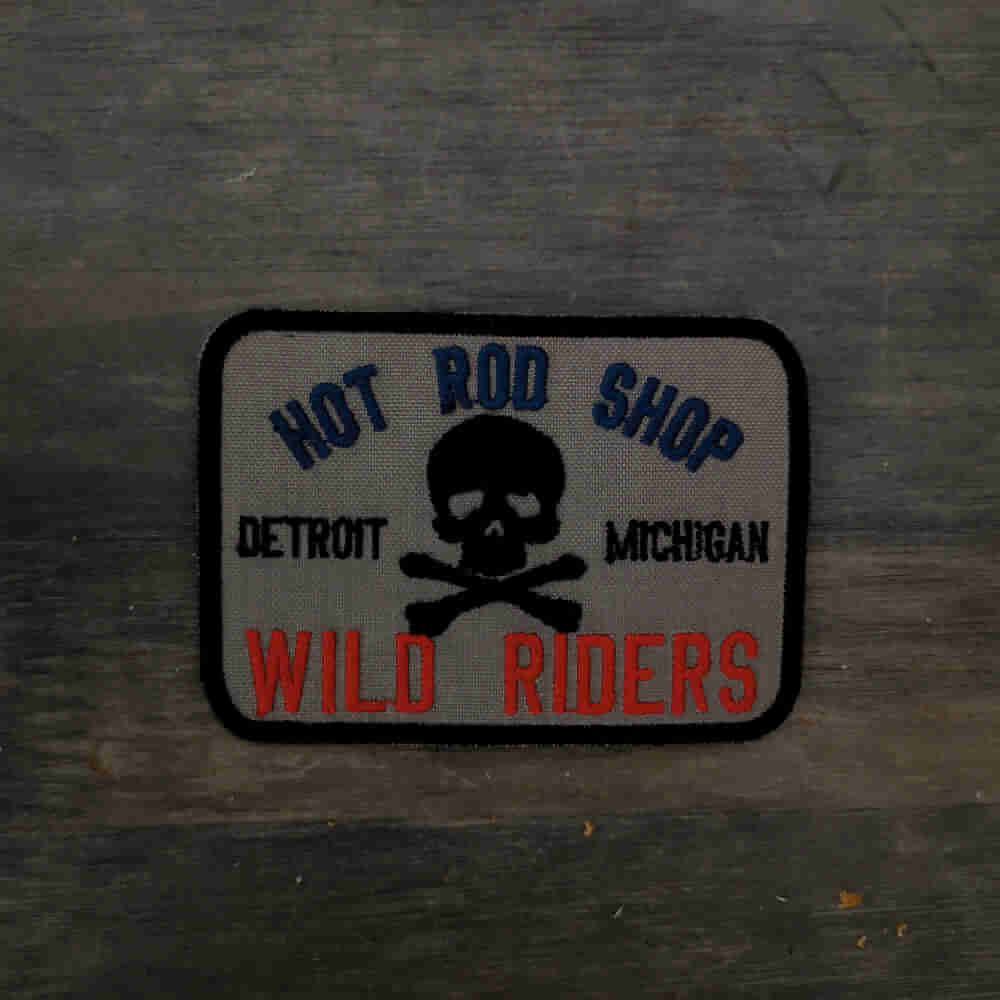Parche Hot rod shop wild riders