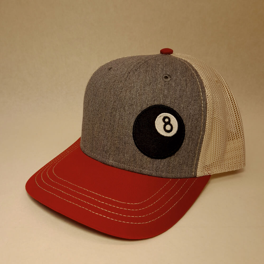 EIGHT BALL_red