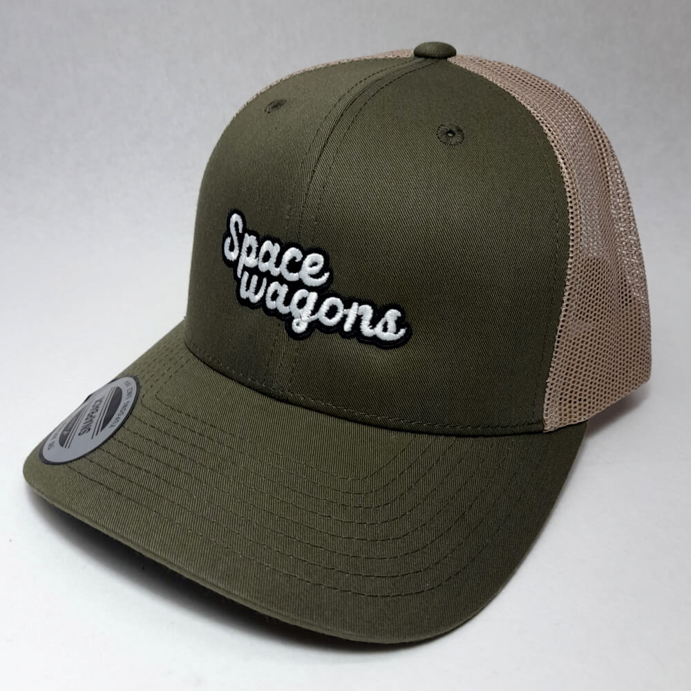SPACE WAGONS_retro moss_cap